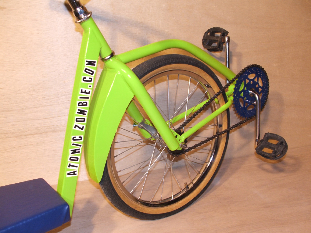 SpinCycle Stunt Trike - fwd diy trike